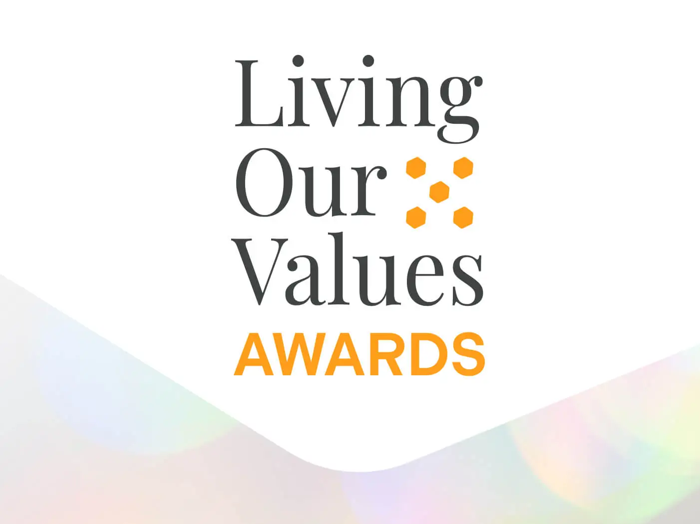 Living Our Values Awards Logo