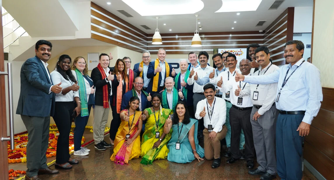 Endo India welcomes leaders from the U.S. and Ireland